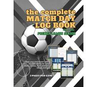 THE COMPLETE MATCH DAY LOG BOOK: The perfect gift for any Football Fan to track their teams progress throughout a full 38 game season.