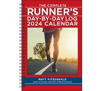 The Complete Runner's Day-by-Day Log 2024 12-Month Planner Calendar
