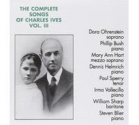 The Complete Songs of Charles Ives, Vol. 3 (2013-05-03)