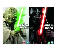 The Complete Star Wars Episodes 1 - 3 & 4 - 6 DVD [3 Discs In Each Set = 6 Discs] Collection: 1: The Phantom Menace / 2: The Attack of the Clones / 3: Revenge of the Sith / 4: The New Hope / 5: The Empire Strikes Back / 6: The Return of the Jedi