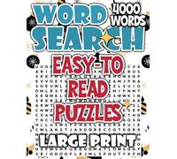The Complete Word Search Library: Adult Edition with Easy-to-Read Puzzles