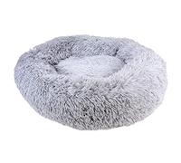 THE CONCEPT FACTORY - AN1001 Cojín Relajante para Gato, Confort Óptimo, Diseño Elegante, Diseñado para Interior, Poliéster, Dimensiones 60x60x6 cm, Color Gris