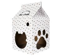THE CONCEPT FACTORY - AN5243 Casa para Gato - Confort y Seguridad - Diseño Atractivo - Materiales de Calidad - Fácil Montaje - 33 x 31,5 x 55,5 cm