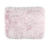 THE CONCEPT FACTORY - AN6078, Cojín Acolchado para Mascotas, Máximo Confort, Diseño Elegante, Fácil de Limpiar, Diseñado para Perros y Gatos, Tamaño 70x54x10 cm, Color Rosa