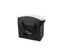 THE CONCEPT FACTORY The Home Deco Factory-Caja de Papel, Negro, Rosa, Dorado, DI46962, Noir-Rose-or/Blanc-or, 1 Unidad (Paquete de 1)