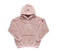 THE CONCEPT FACTORY, TX0007, Hoodie Rosa Vibrante para un Estilo audaz y Moderno, Todas Las Ocasiones, Comodidad óptima y Mantenimiento fácil. Tamaño: M, Color: Rosa/Blanco