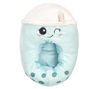 THE CONCEPT FACTORY - TX0313, Zapatilla Doble Kawaii Cómoda y Adorable para Momentos de Relax en Casa - Diseñada para Descanso - Talla Única - Color Azul