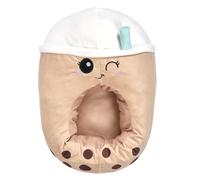 THE CONCEPT FACTORY - TX0314 Zapatillas Doble Kawaii - Confort Óptimo para Momentos de Relax - Diseño Adorable - Facilidad de Mantenimiento - Talla Única - Color Beige