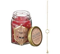 The Concept Factory - Vela perfumada de tarro con joya sorpresa de flor de primavera