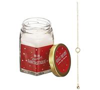 The concept factory - Vela perfumada, en frasco, con joya sorpresa, de vainilla