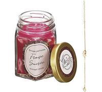 The concept factory - Vela perfumada, en frasco, con joya sorpresa, fresa dulce