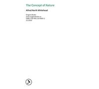 The Concept of Nature
