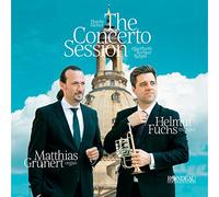The Concerto Session. Musique allemande du 18e siècle pour trompette et orgue. Fuchs, Grünert.