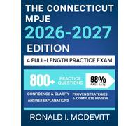 The Connecticut MPJE 2026-2027 Edition: Your Complete Roadmap to Navigating Pharmacy Law, Featuring Targeted Review, Realistic Practice Questions, and Clear Legal Breakdowns.