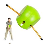 The Connector - Ayuda de Entrenamiento de Golf, Pelota de Entrenamiento de Golf Entre Brazos, Cabezal de Varilla de alineación única, Entrenadores de Swing de Golf, Ayuda para la práctica