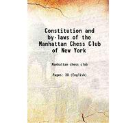 The constitution, by-laws and house rules of the Union Club of Boston; [HARDCOVER]