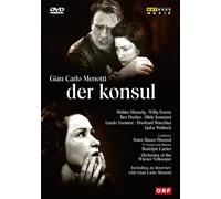 The Consul Der Konsul (DVD) Hilde Konetzni Eberhard Waechter (Importación USA)