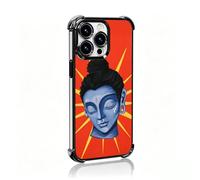 The Contemplative Buddha Four-corner airbags phone case TPU for iPhone 12