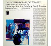 The Contemporary Contrabass: New American Music by John Cage, Pauline Oliveros, Ben Johnston / Bertram Turetzky, Contrabass; Nancy Turetzky, Flutes; Ronald George, Percussion [Vinyl LP] [Stereo]