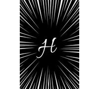 The Converging Point H Monogram Initial Journal
