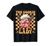 The Cookie Lady Cookie Baker Baking Batidor Cookie Scout Girl Camiseta