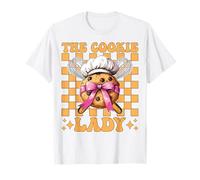 The Cookie Lady Cookie Baker Baking Batidor Cookie Scout Girl Camiseta