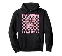 The Cookie Lady Cookie Baker Baking Batidor Cookie Scout Girl Sudadera con Capucha