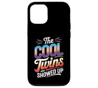 The Cool Twins Just Showed Up Funny Design Carcasa para iPhone 12/12 Pro