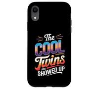 The Cool Twins Just Showed Up Funny Design Carcasa para iPhone XR