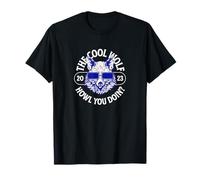 The Cool Wolf: divertido diseño de lobo, ¿qué tal? Camiseta