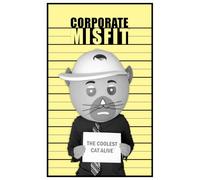 The Coolest Cat Alive: Corporate Misfit Notebook - Yellow