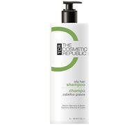 THE COSMETIC REPUBLIC - Champú Pelo Graso - Champú de Arcilla Natural sin Parabenos ni Siliconas - Gel Purificante para Cabello Graso y Fino con Vitamina B3-1L