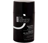 THE COSMETIC REPUBLIC - Fibras Capilares de Keratina - Retocador de Canas y Raíces de Larga Duración con Microfibras Capilares - Tapa Canas Mujer y Hombre - 12,5gr - Castaño Claro