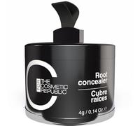 THE COSMETIC REPUBLIC - Polvos Cubre Canas Mujer Y Hombre - Retocador de Canas y Raíces de Larga Duración - Polvos para Tapar Canas y Retoca Raíces de Pelo - Maquillaje para Cabello - Tono Medio