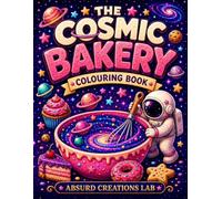 The Cosmic Bakery Adult Coloring Book