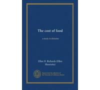 The cost of food: a study in dietaries
