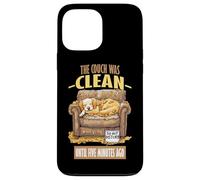 THE COUCH WAS CLEAN UNTIL FIVE MINUTES AGO Carcasa para iPhone 13 Pro Max