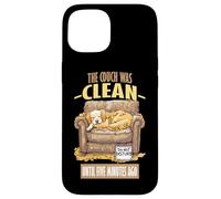 THE COUCH WAS CLEAN UNTIL FIVE MINUTES AGO Carcasa para iPhone 15