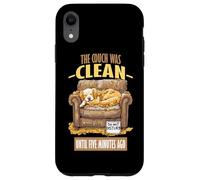 THE COUCH WAS CLEAN UNTIL FIVE MINUTES AGO Carcasa para iPhone XR