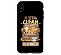 THE COUCH WAS CLEAN UNTIL FIVE MINUTES AGO Carcasa para iPhone XS Max