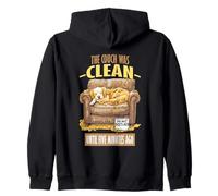 THE COUCH WAS CLEAN UNTIL FIVE MINUTES AGO Sudadera con Capucha