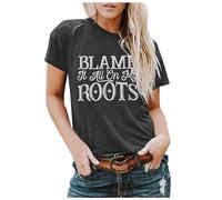 The Could be a Train Station Kinda Day - Camiseta para mujer, gris oscuro, S