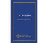 The country's call: a short selection of patriotic verse