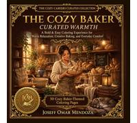The Cozy Baker: Curated Warmth: Bold & Easy Coloring Book Featuring Cozy Bakeries, Artisan Bread, Fresh Pastries, Homemade Treats, Cottagecore Baking ... Relief (The Cozy Careers Curated Collection)