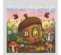 The Cozy Bug Village Coloring Book: 18 Adorable Scenes of Ladybugs, Ants & Cozy Little Homes: With Increasing Difficulty
