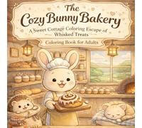 The Cozy Bunny Bakery: A Sweet Cottage Coloring Escape of Whisked Treats
