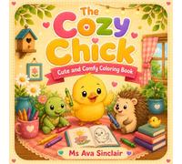 The Cozy Chick: Cute & Comfy Coloring Book for Adults and Kids