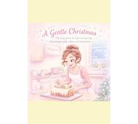 The cozy coloring story of a girl preparing Christmas with calm and intention-stress relief