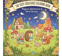 The Cozy Creatures Coloring Book: Magical Adventures & Sweet Dreams