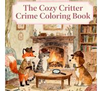 The Cozy Critter Crime Coloring Book: Relaxing Animal Mystery Scenes for Adults to Color and Enjoy: Cute and Funny Animal Detectives Solving Whimsical ... Coloring Adventure for Stress Relief and Fun
